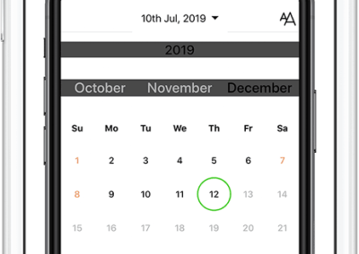 Simple Calendar Navigation